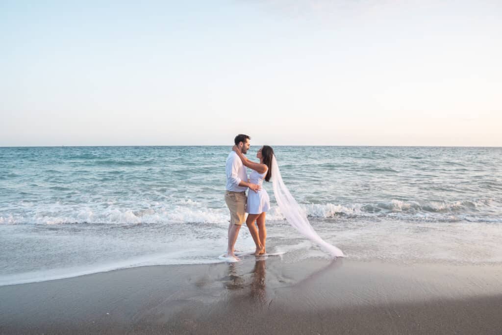 Fotos playa preboda en Almería